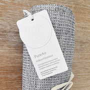 Anaya Home Seaside Smooth Grey Indoor Outdoor Table Runner