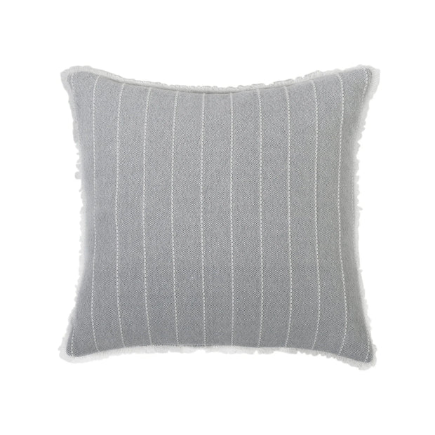 Pom Pom at Home Henley Hand Woven Striped Pillow with Insert ~ 20 x 20 ~ Available in 2 Colors