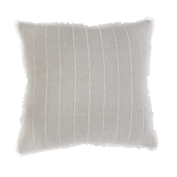 Pom Pom at Home Henley Hand Woven Striped Pillow with Insert ~ 20 x 20 ~ Available in 2 Colors