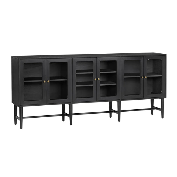 Crestview Collection Linsey Black Sideboard