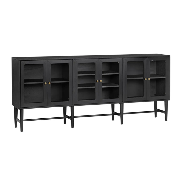 Crestview Collection Linsey Black Sideboard