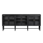 Crestview Collection Linsey Black Sideboard