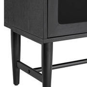 Crestview Collection Linsey Black Sideboard
