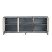 Crestview Collection Fleur Six- Door Sideboard
