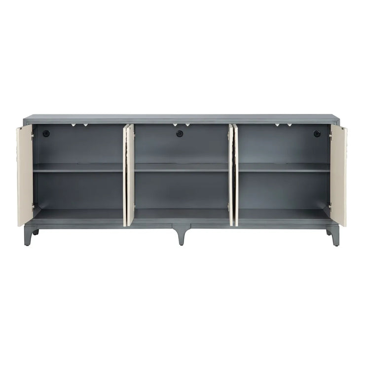 Crestview Collection Fleur Six- Door Sideboard