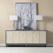 Crestview Collection Fleur Six- Door Sideboard