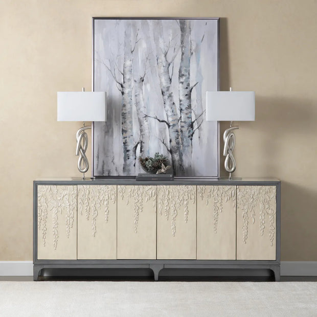Crestview Collection Fleur Six- Door Sideboard