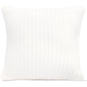 Kashwere Ultra Soft White 20 x 20 Plush Waffle Weave Pillow