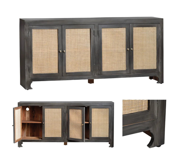 Crestview Collection Port Douglas Rattan Sideboard
