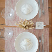 Anaya Home Seaside Smooth Desert Red Indoor Outdoor Placemat