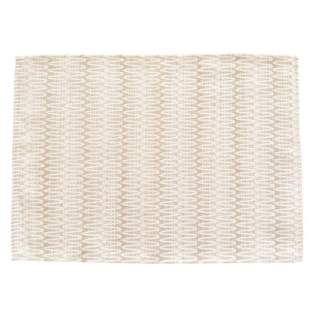 Anaya Home Summer Twist Beige Indoor Outdoor Placemat