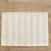 Anaya Home Summer Twist Beige Indoor Outdoor Placemat