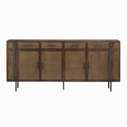 Crestview Collection Kingston Cane Four- Door Sideboard