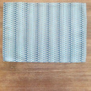Anaya Home Summer Twist Blue Indoor Outdoor Placemat