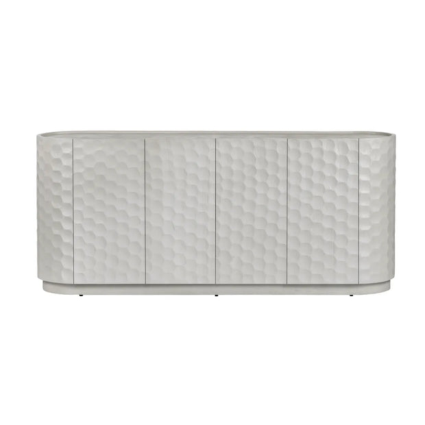 Crestview Collection Gibson White Four- Door Sideboard