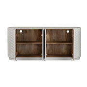 Crestview Collection Gibson White Four- Door Sideboard