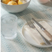 Anaya Home Summer Twist Aqua Indoor Outdoor Placemat