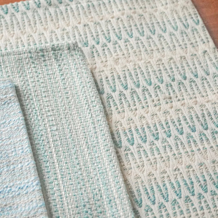 Anaya Home Summer Twist Aqua Indoor Outdoor Placemat