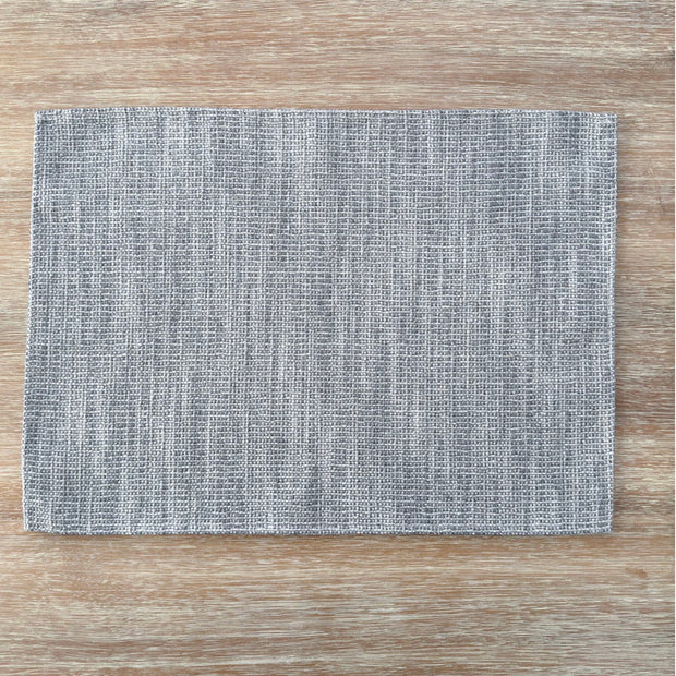 Anaya Home Seaside Smooth Grey Indoor Outdoor Placemat
