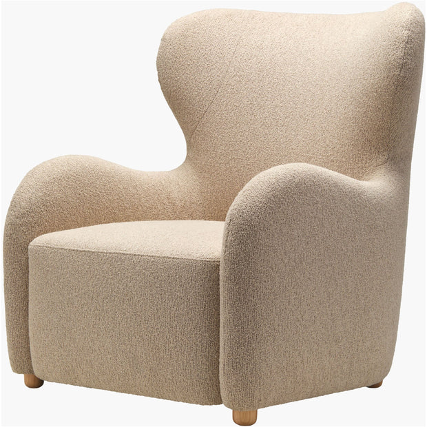 Surya Jacqui Modern Boucle Accent Chair