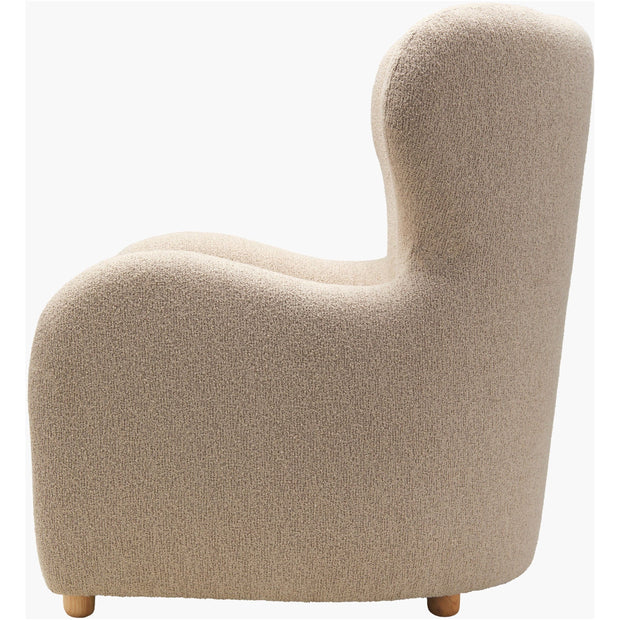 Surya Jacqui Modern Boucle Accent Chair