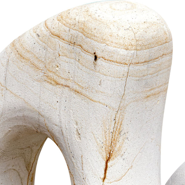 Uttermost Stone Flow Palimanan Set of 2 Stone Sculptures ~ Outdoor And Indoor Use