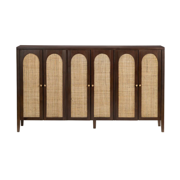 Crestview Collection Acadian Six- Door Sideboard