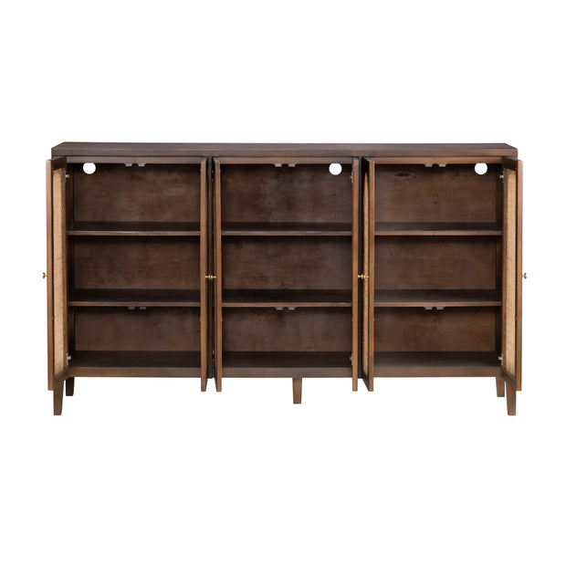 Crestview Collection Acadian Six- Door Sideboard