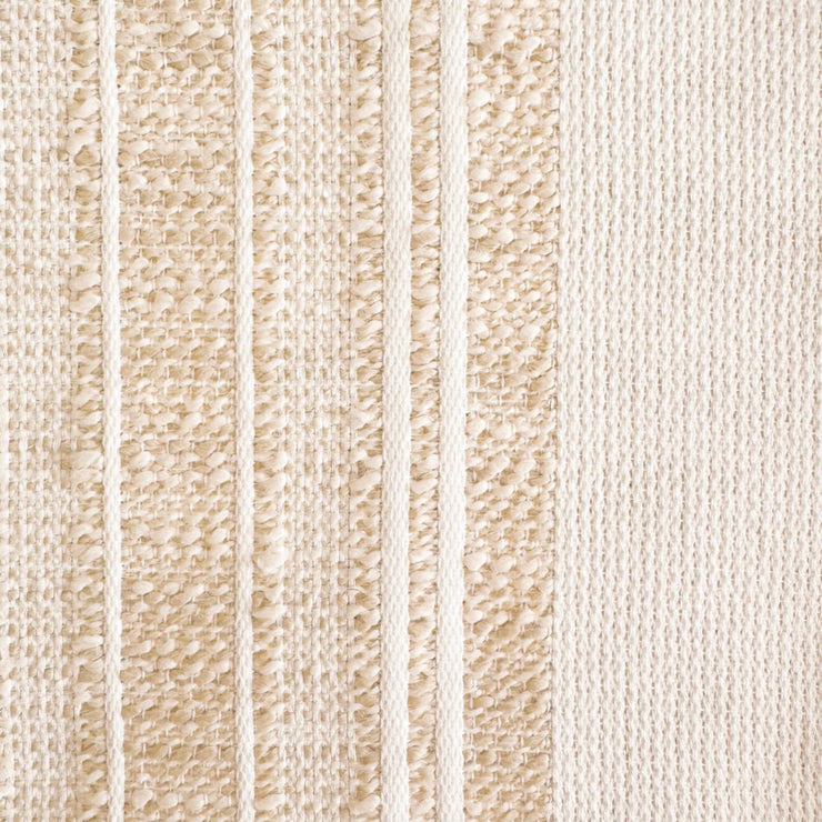 Anaya Home Beach Club Beige Stripe Indoor Outdoor Placemat