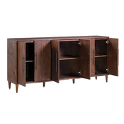 Crestview Collection Parkway Dark Brown Acacia Sideboard