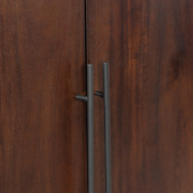 Crestview Collection Parkway Dark Brown Acacia Sideboard