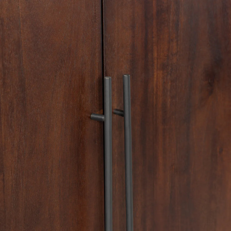 Crestview Collection Parkway Dark Brown Acacia Sideboard