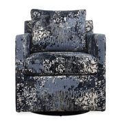 Uttermost Tisdell Abstract Fabric Swivel