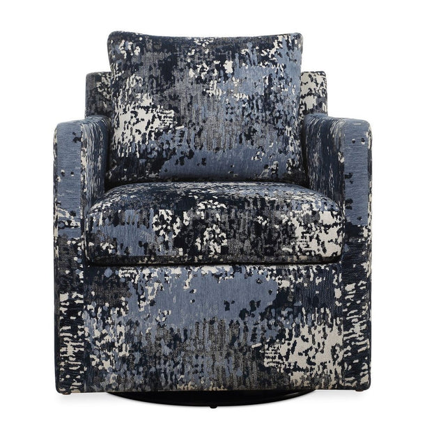 Uttermost Tisdell Abstract Fabric Swivel