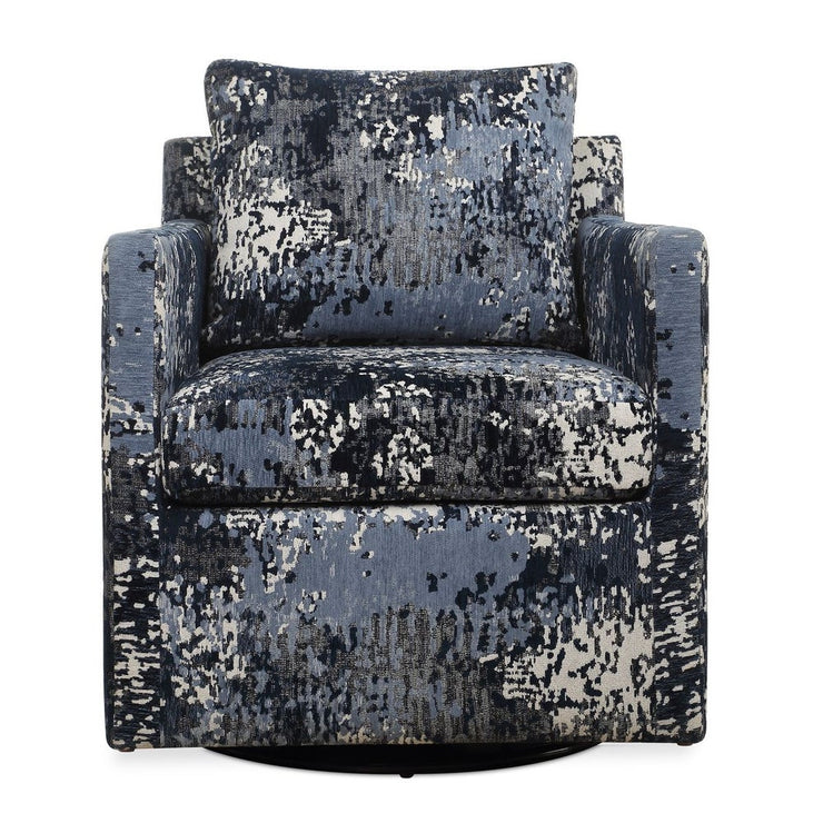 Uttermost Tisdell Abstract Fabric Swivel