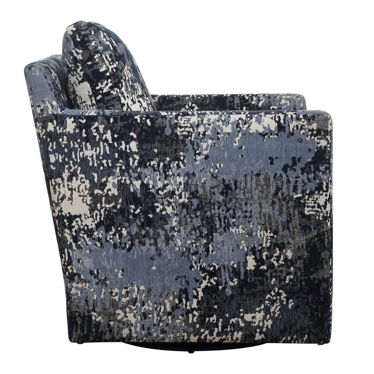 Uttermost Tisdell Abstract Fabric Swivel