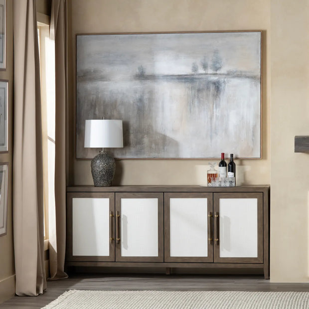 Crestview Collection Finn Brown Four- Door Sideboard