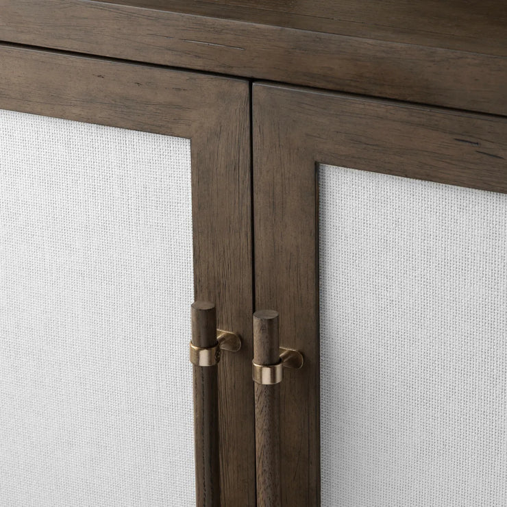 Crestview Collection Finn Brown Four- Door Sideboard