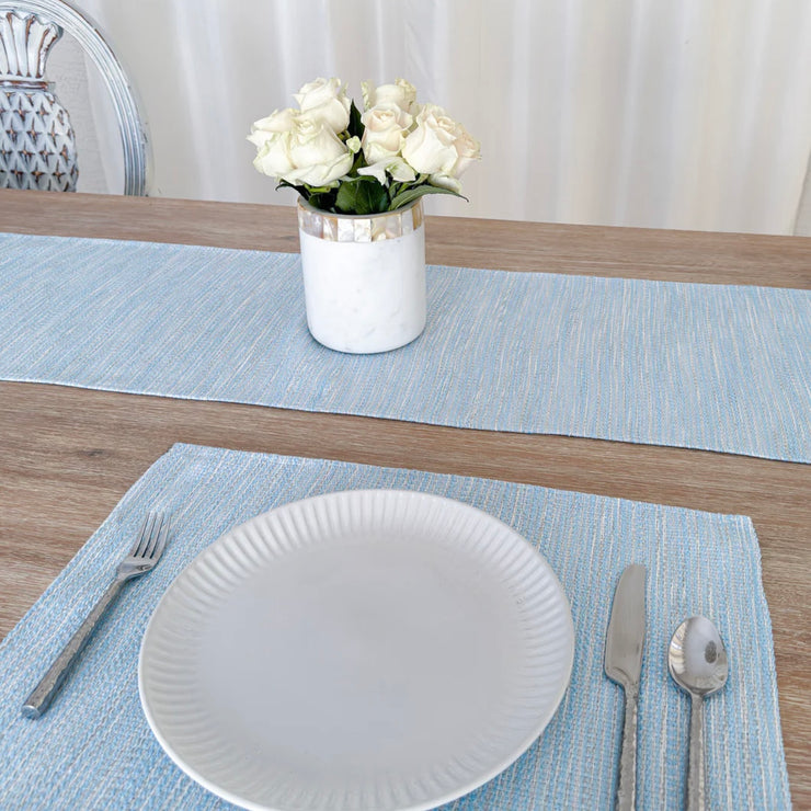 Anaya Home Bay View Blue Indoor Outdoor Placemat