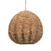 Uttermost Kauri Wood Beaded Shade 5 Light Pendant