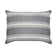 Pom Pom at Home Alpine Grey and Ivory Striped Big Pillow