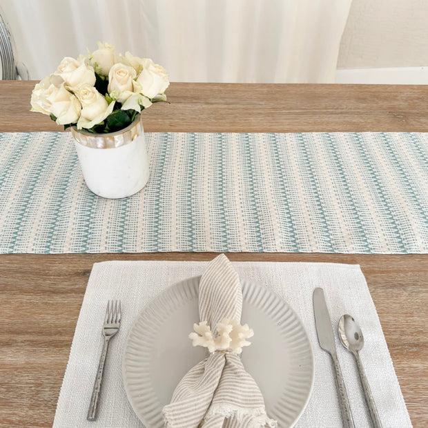 Anaya Home Seaside Smooth White Indoor Outdoor Placemat
