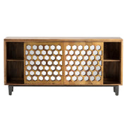 Crestview Collection Bengal Manor Honeycomb Sideboard