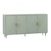 Crestview Collection Arvada Sage Green Acacia Finish Sideboard