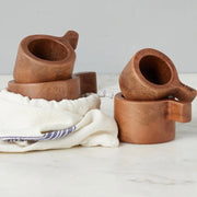 etúHOME French Bistro Wood Measuring Cups Set of 4
