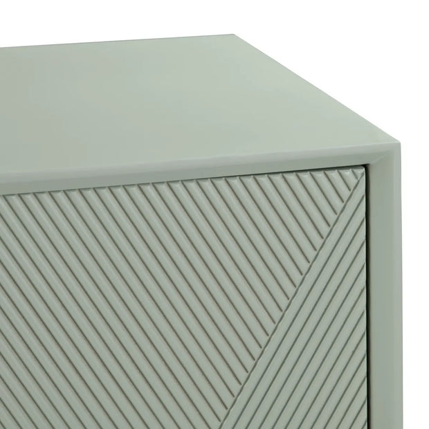 Crestview Collection Arvada Sage Green Acacia Finish Sideboard