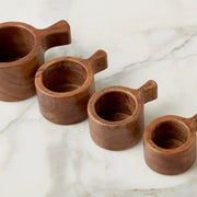 etúHOME French Bistro Wood Measuring Cups Set of 4