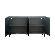 Crestview Collection Arvada Black Acacia Finish Sideboard