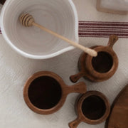 etúHOME French Bistro Wood Measuring Cups Set of 4
