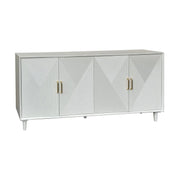 Crestview Collection Arvada White Acacia Finish Sideboard